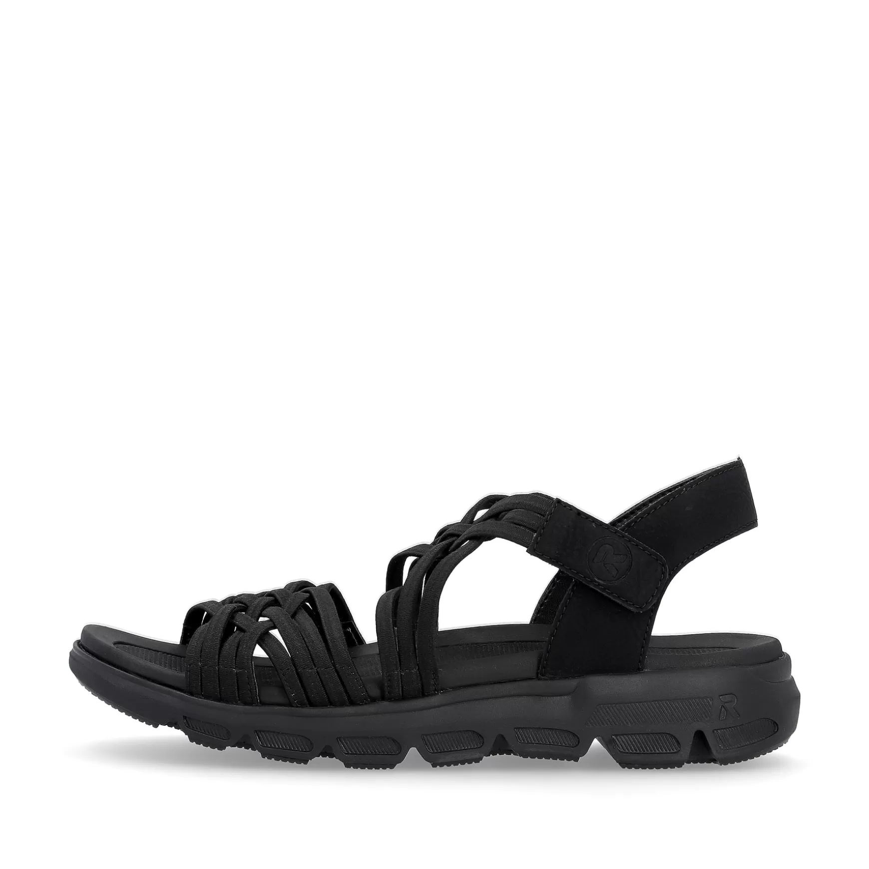 Women'S Trekking Sandals Midnight Black-Rieker Clearance