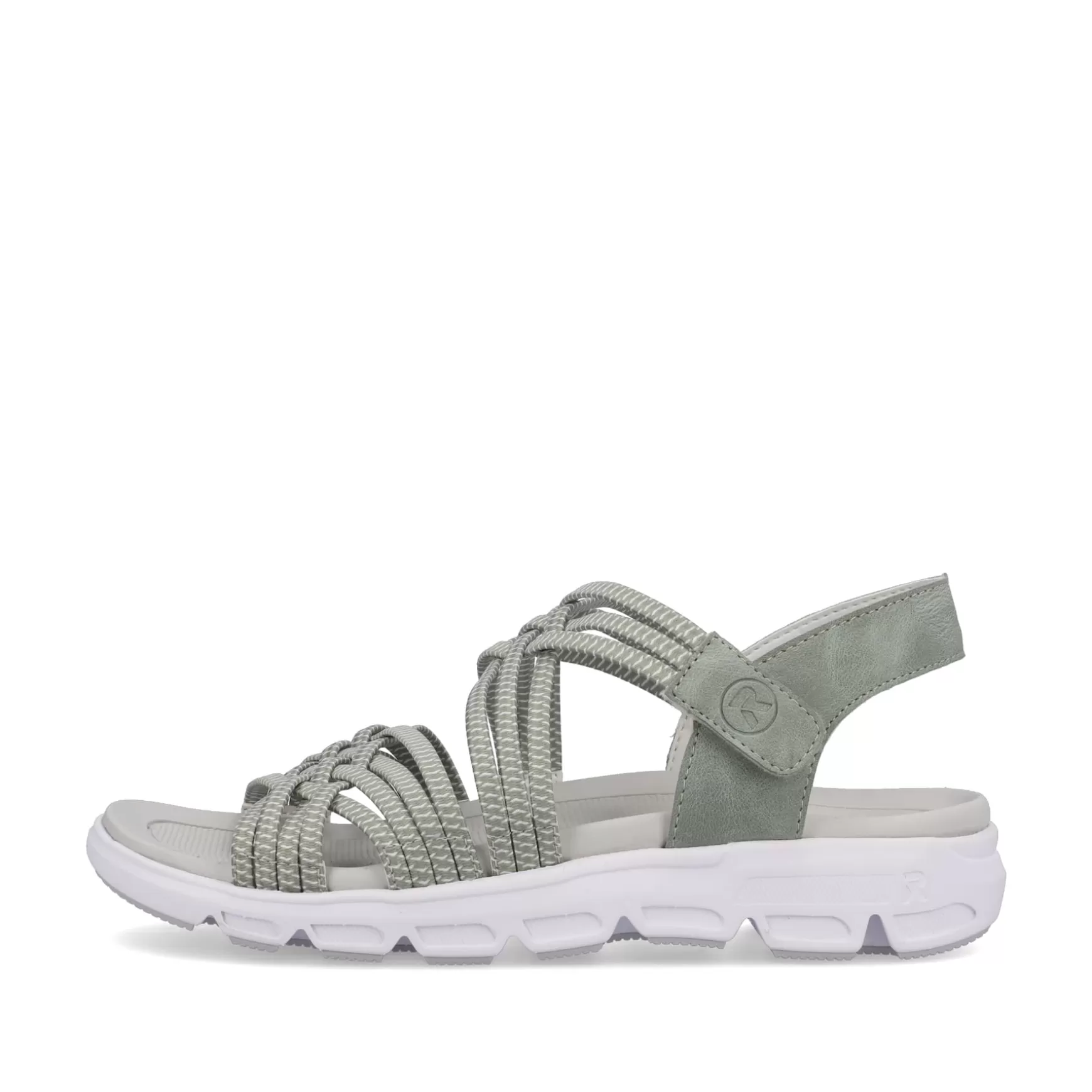 Women'S Trekking Sandals Mint Green-Rieker Outlet