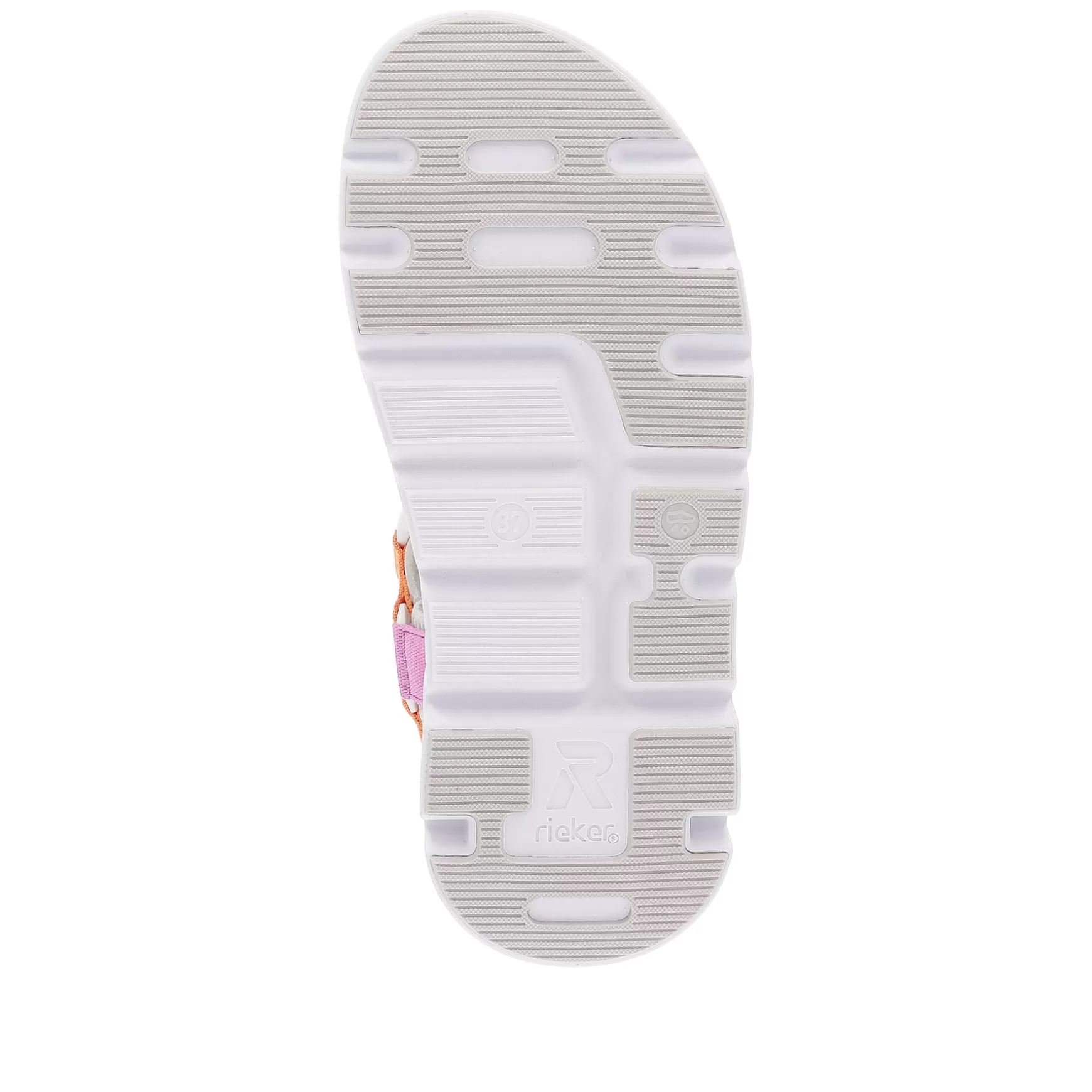 Women'S Trekking Sandals Multicolored-Rieker Flash Sale