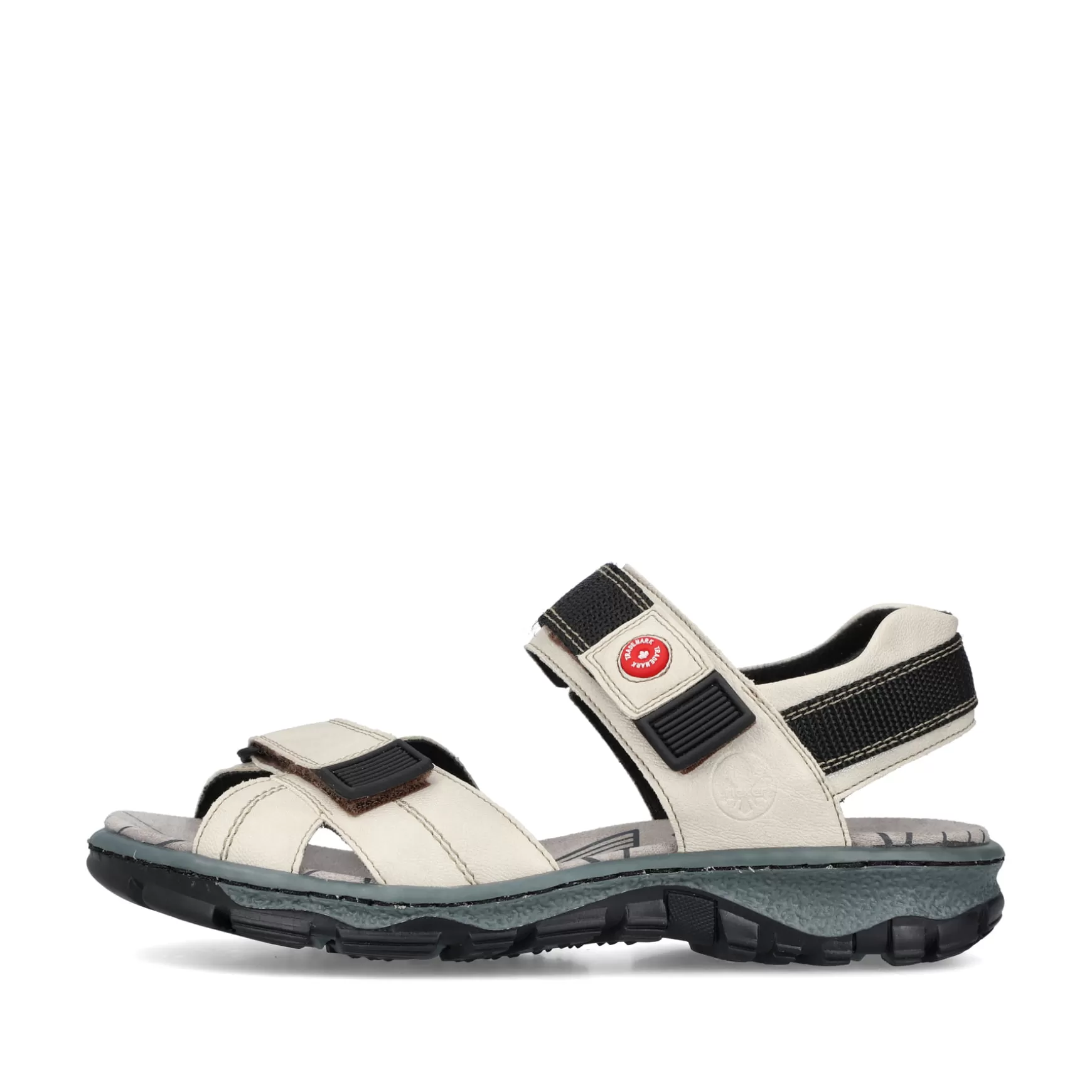 Women'S Trekking Sandals Pearl White-Rieker Sale