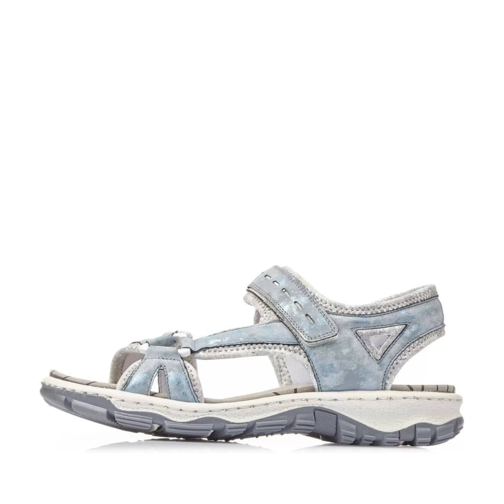 Women'S Trekking Sandals Sky Blue-Rieker Fashion