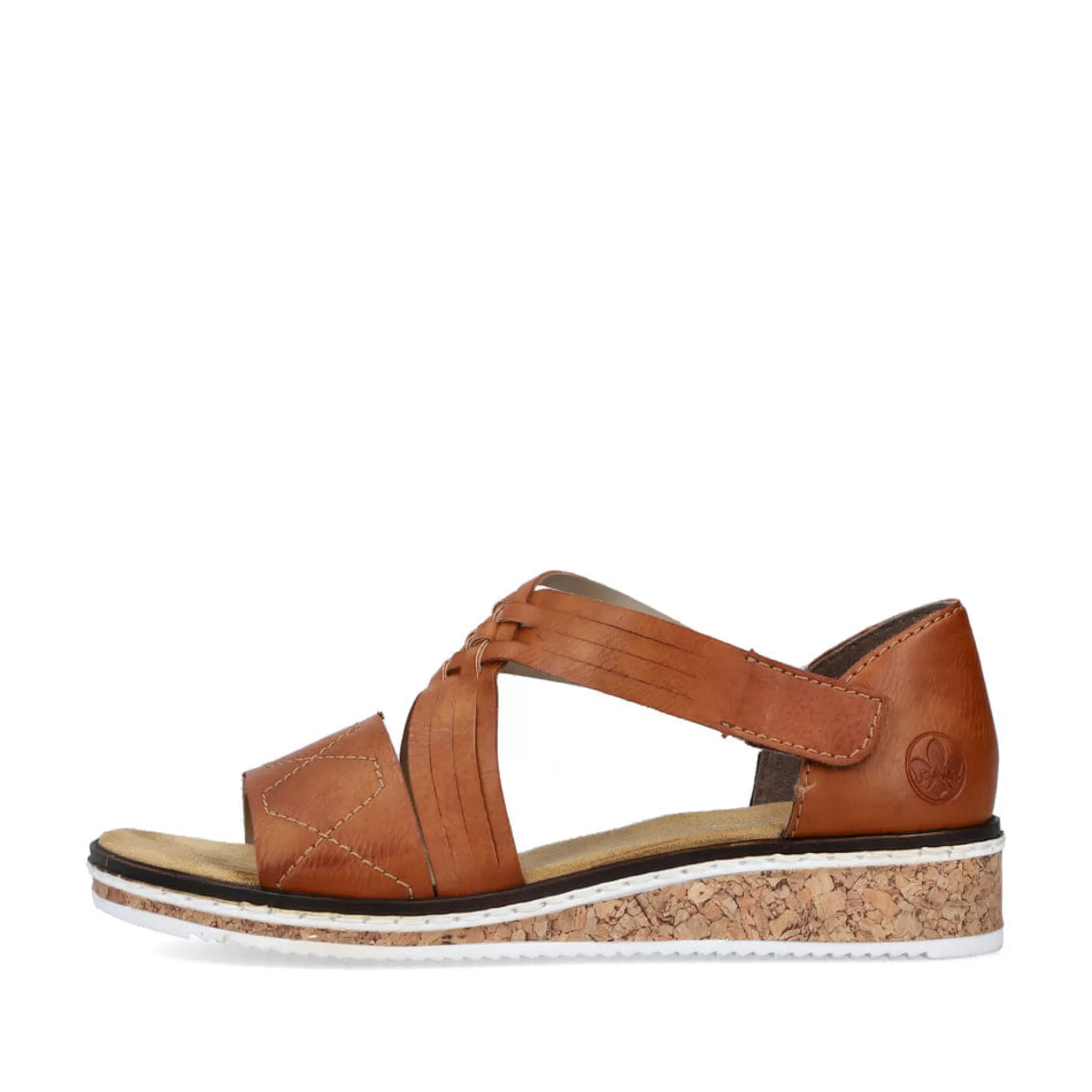 Women'S Wedge Sandals Copper-Rieker Sale