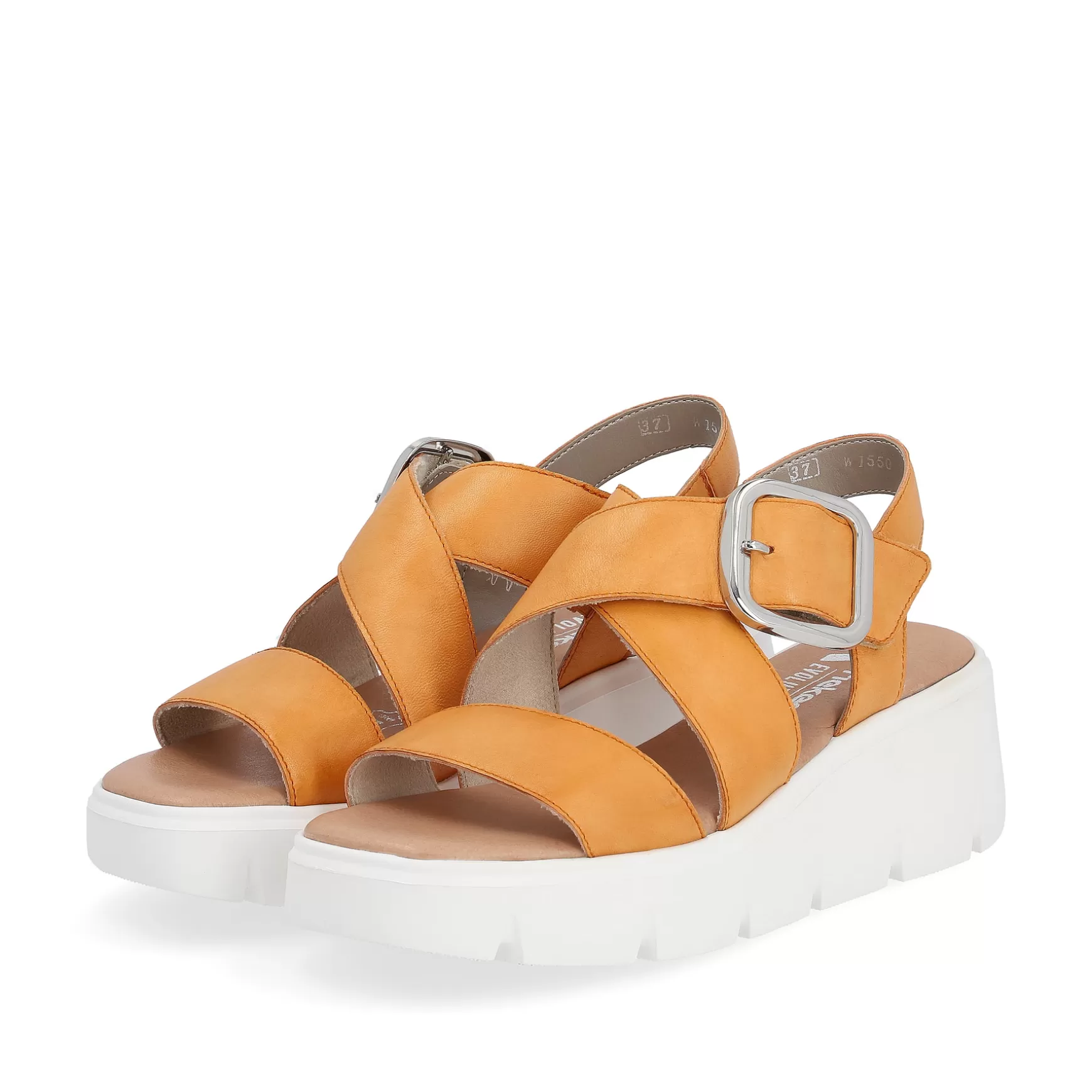 Women'S Wedge Sandals Saffron-Rieker Fashion