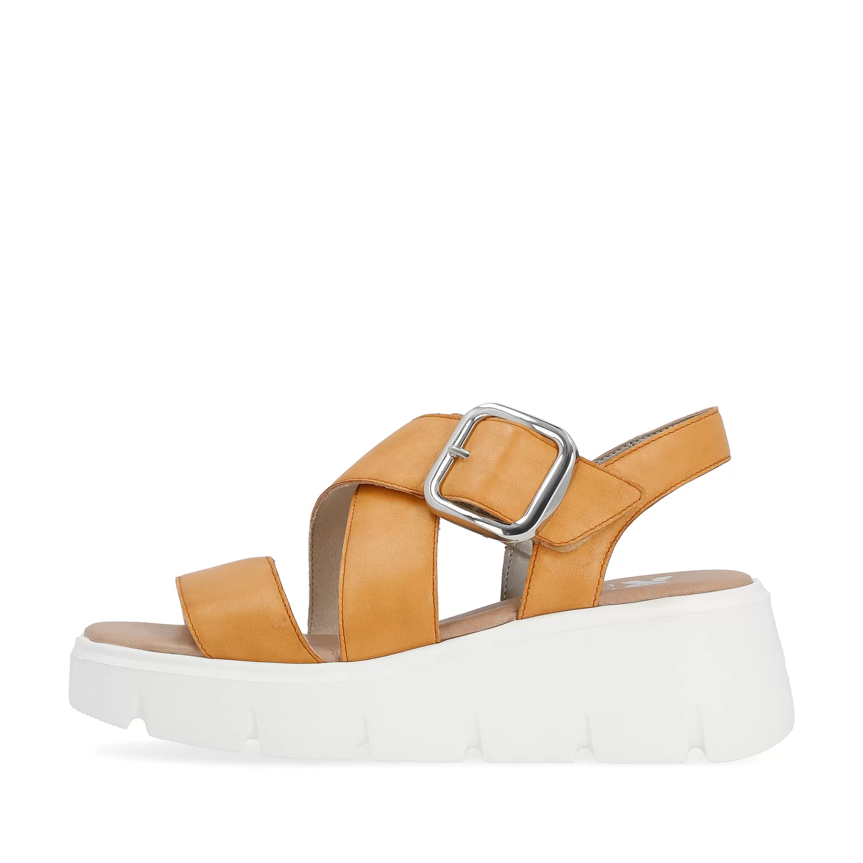 Women'S Wedge Sandals Saffron-Rieker Fashion